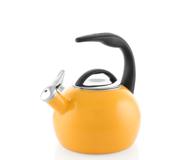 Teakettle - Enamel on Steel, Anniversary, Marigold
