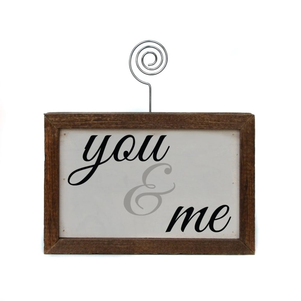 Tabletop Frame - 6x4, You & Me