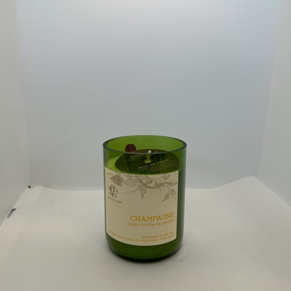 Soy Candle - Balance, Handmade, ECO, 8 oz, 60 hours, Champagne