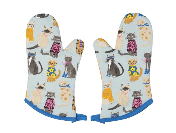 Mitt - Feline Fine, Set of 2