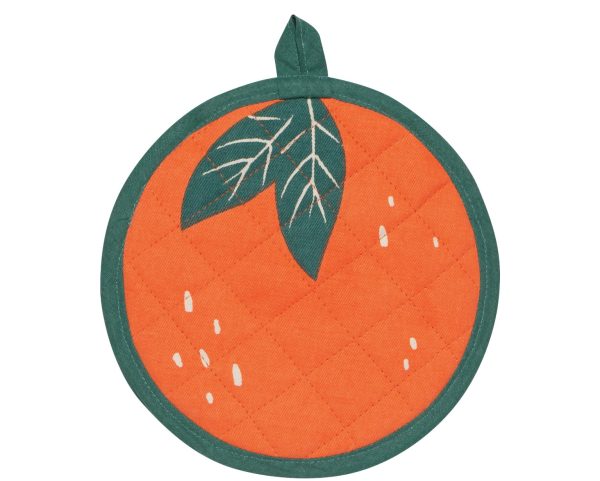 Potholder - Shaped, Paradise Orange