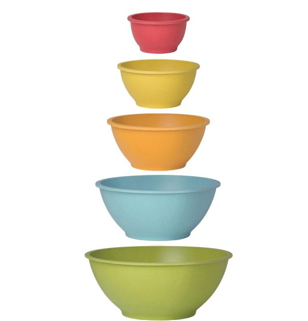 Bowl - Mix, Planta, Primary, Set of 5