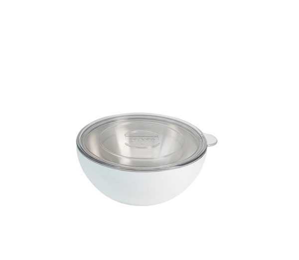 Small Serving Bowl - White Icing, 20 oz