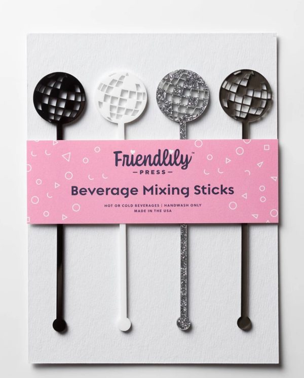 Charcuterie/Cupcake Picks - Disco Ball, Set of 12