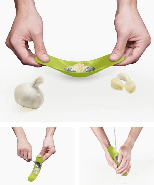 Rocker Garlic Crusher - Green SS