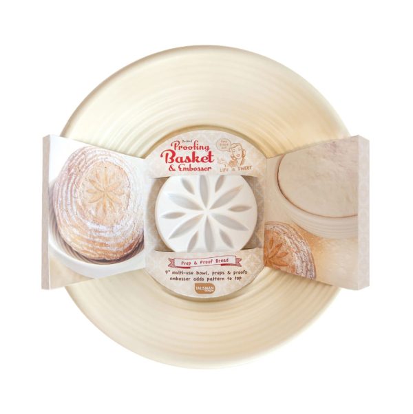 Proofing Basket & Embosser - Round