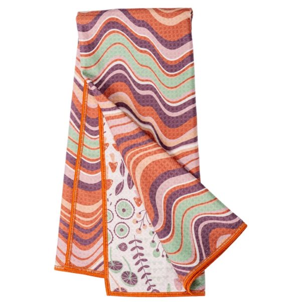anywhere towel - Fall Funghi, HJ, Neutral Multi, Reversible