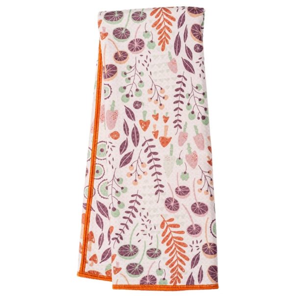 anywhere towel - Fall Funghi, Neutral Multi, HJ, Reversible