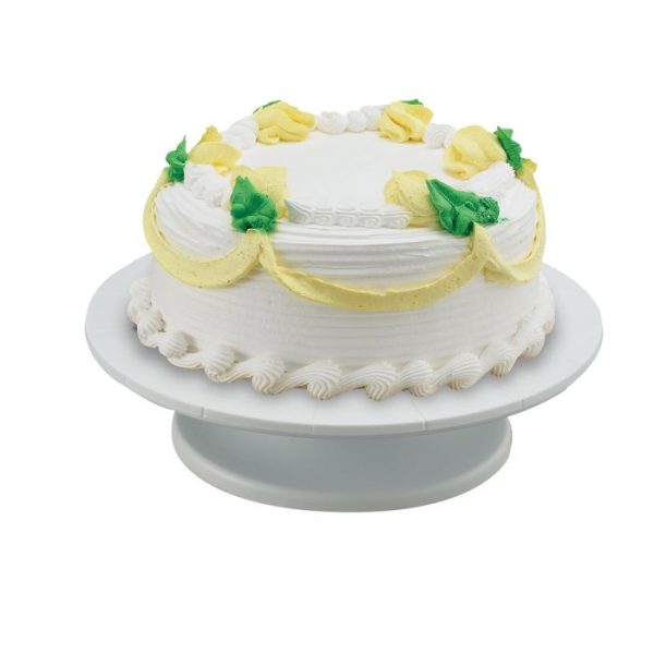 Revolving Cake Stand with Non-Slip Pad