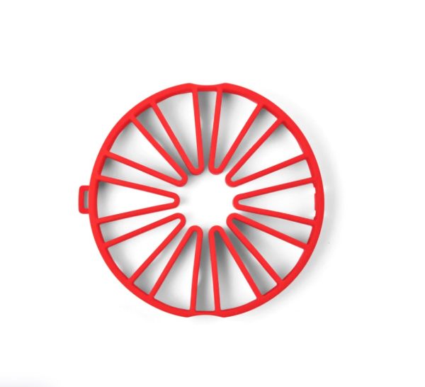Dual Rack Support - Red, Silicone
