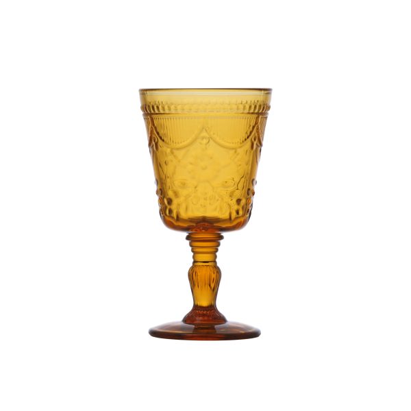 Debutante Goblet - Amber, 10oz