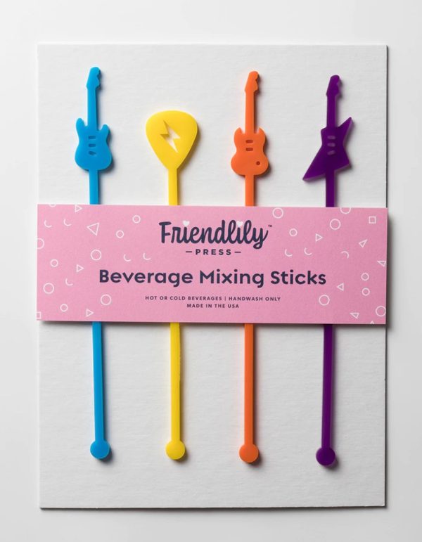 Charcuterie/Cupcake Picks - Guitar, Set of 12