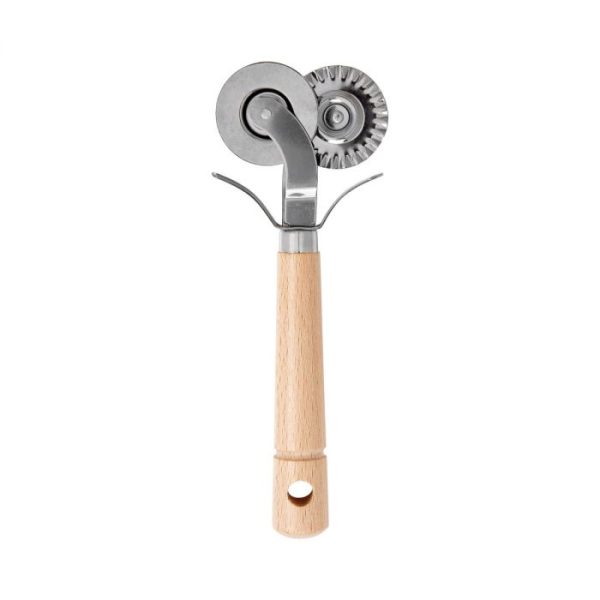 Double Pastry Cutter - Cousin Rosa's, Stainless Steel, WD 7"