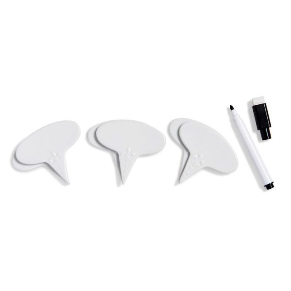 Maison du Fromage Cheese Marker with Pen, 6 Piece Set