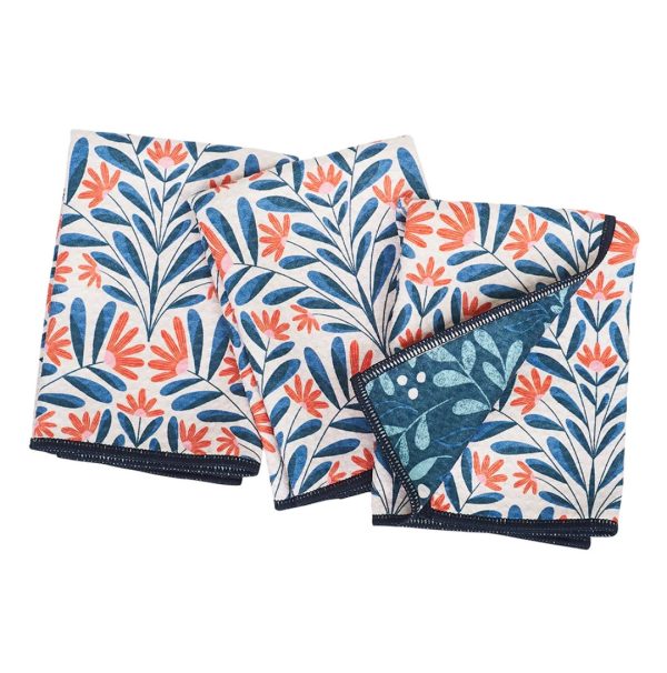 mighty mini - Snowflora, Eggnog, Reversible, Set of 3