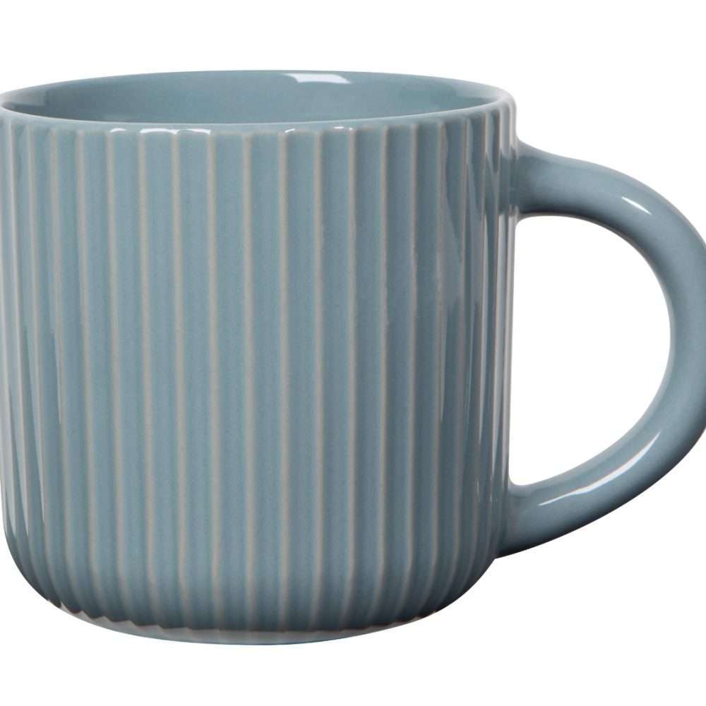 Mug - Fluted, Ocean
