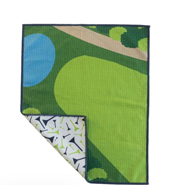Enjoy Towel  - Golf, Reversible
