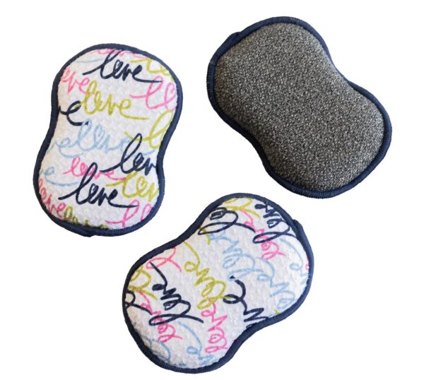 re:usable Sponges - HGC Love, Multicolor