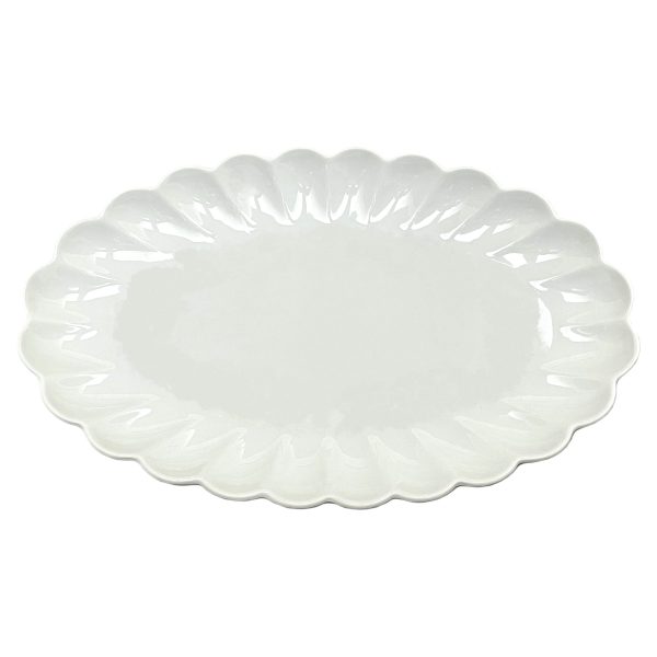 Platter - Oval, Petal, 16"x9.75"