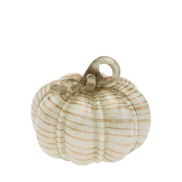 Pumpkin - Glass, Small, Laurel & Copper