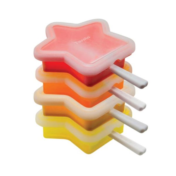 Pop Molds Star Stackable - Set of 4, Assorted