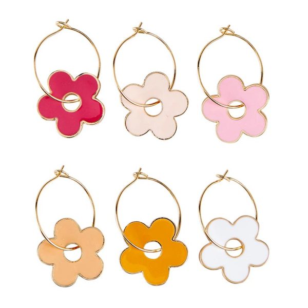 Wine Charms - Daisy, Charmed, in Wood Box