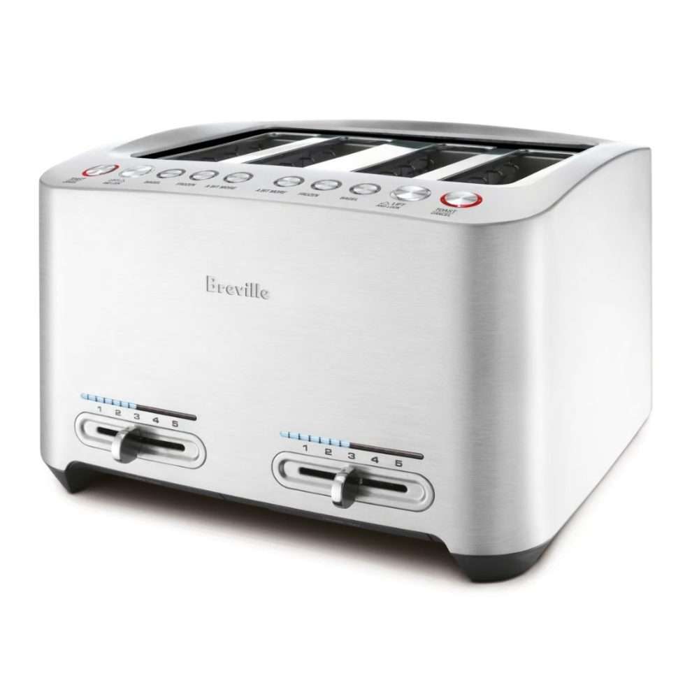 Die Cast Smart Toaster - 4 Slice