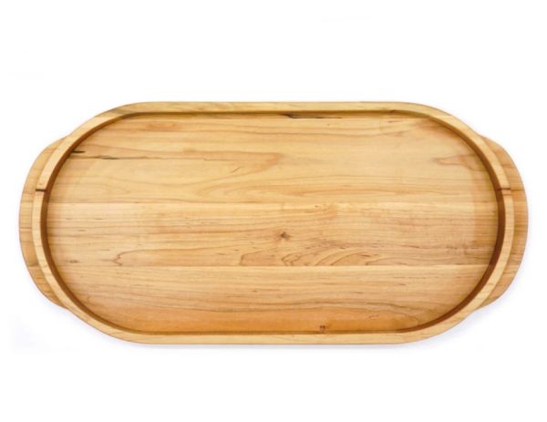 Platter - Serving, Elmore, Maple, 21.5"x10"x1.25"