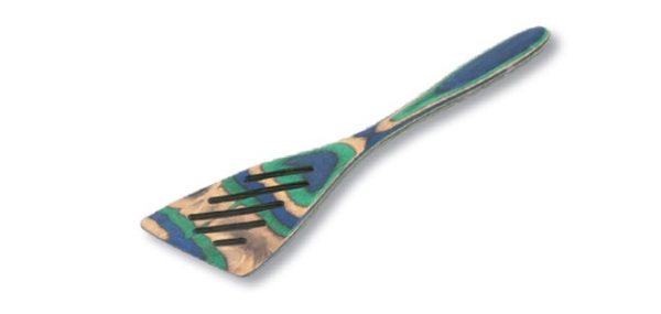 Peacock Pakka Slotted Spoon