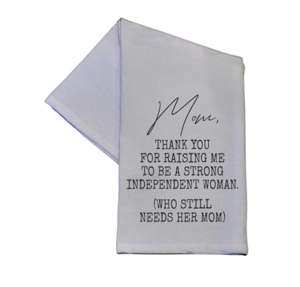 Tea Towel - Independent Woman