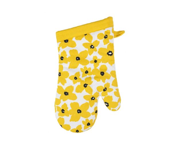 Mitt - Designer, Buttercup Floral