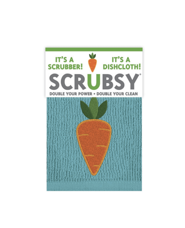 Scrubsy Cloth - Carrot