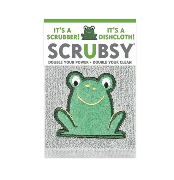 Scrubsy Cloth - Frog