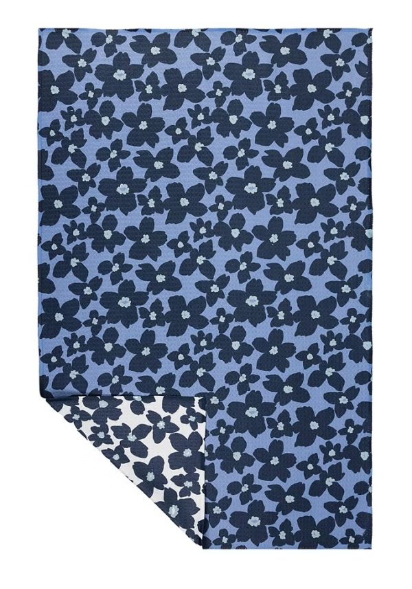 Towel - Vibe, Recycled, Periwinkle Floral