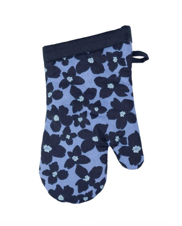 Mitt - Designer, Periwinkle Floral