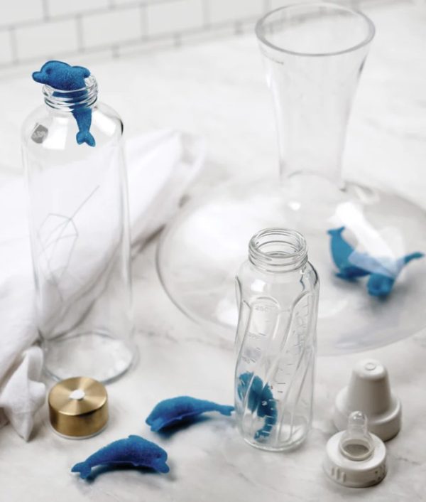 Bottle Cleaning Sponge - Dolphin, Set of 3