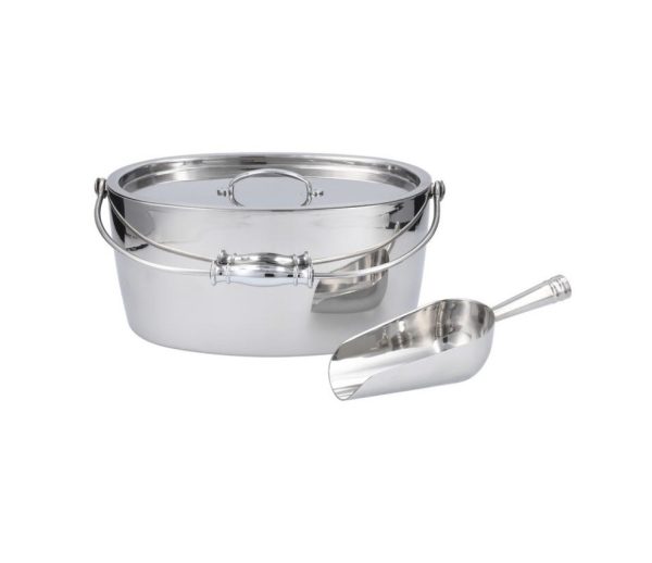 Ice Bucket with Scoop - Crafthouse, Oval