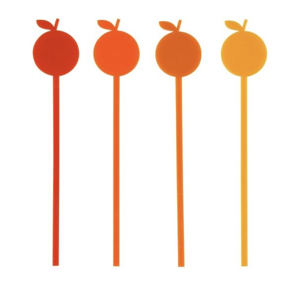 Stir Sticks - Oranges
