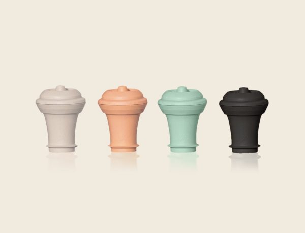 Wine Stopper - Vacuum, Colored, Set of 4