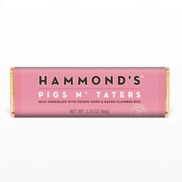 Milk Chocolate Bar - Pigs and Taters