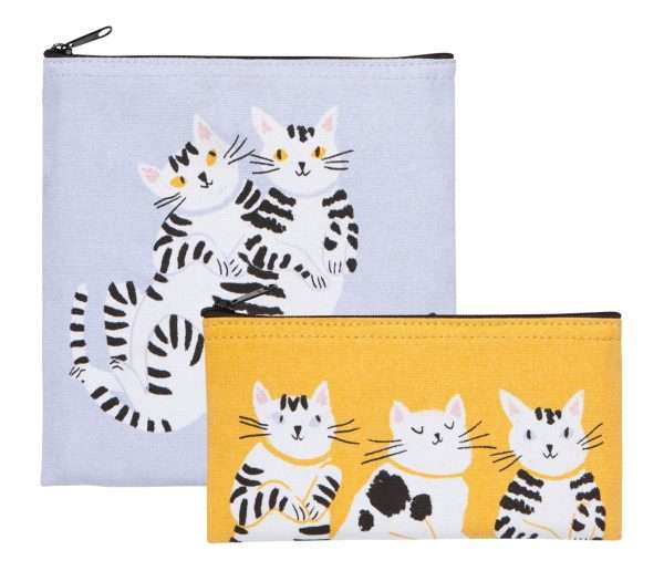 Bag - Snack, Meow & Furever, Set of 2