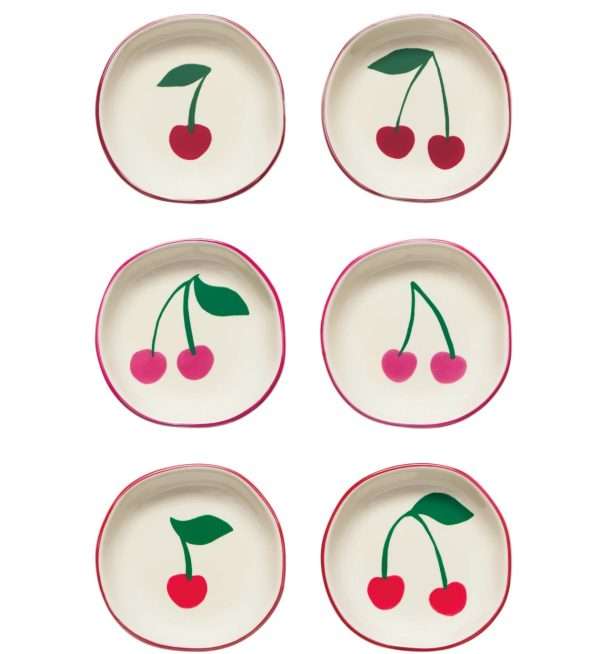 Pinch Bowl - Very Cherry, Set of 6
