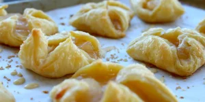 caramel apple puff pastry