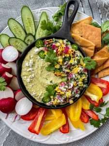 charred corn hummus