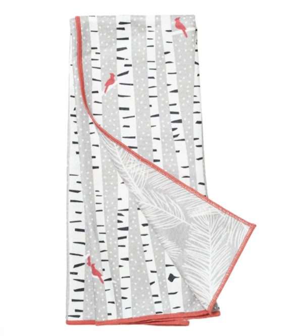 anywhere towel - Cardinal, Silver, KN, Reversible