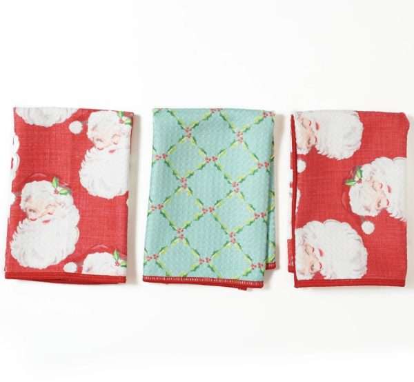 mighty minis - Santa Baby, Red, HGC, Reversible, Set of 3