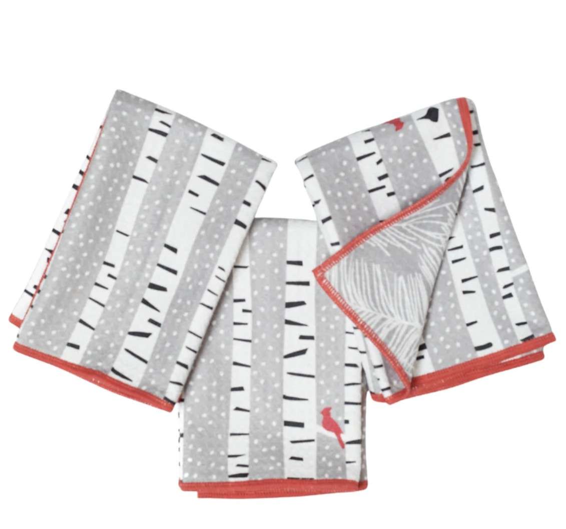 mighty minis - Cardinal, Silver, KN, Reversible, Set of 3