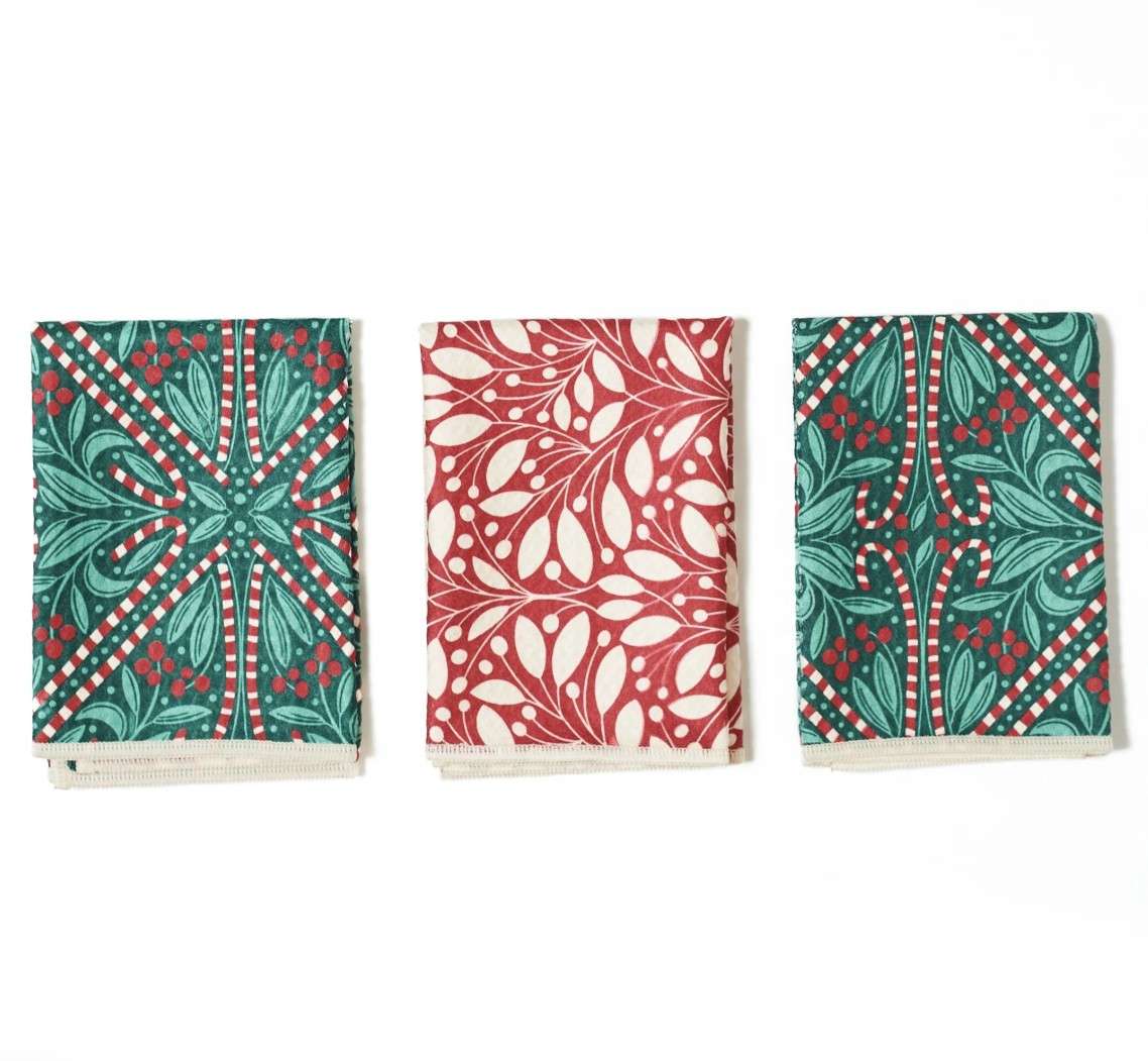 mighty minis - Candy Maze, Dark Green, RJW, Reversible, Set of 3