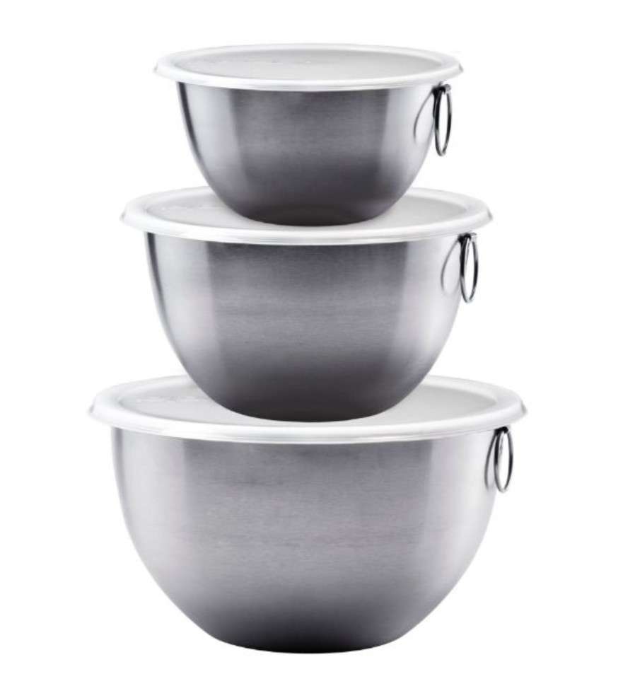 Bowl- Mixing, Stainless Steel, Set of 3