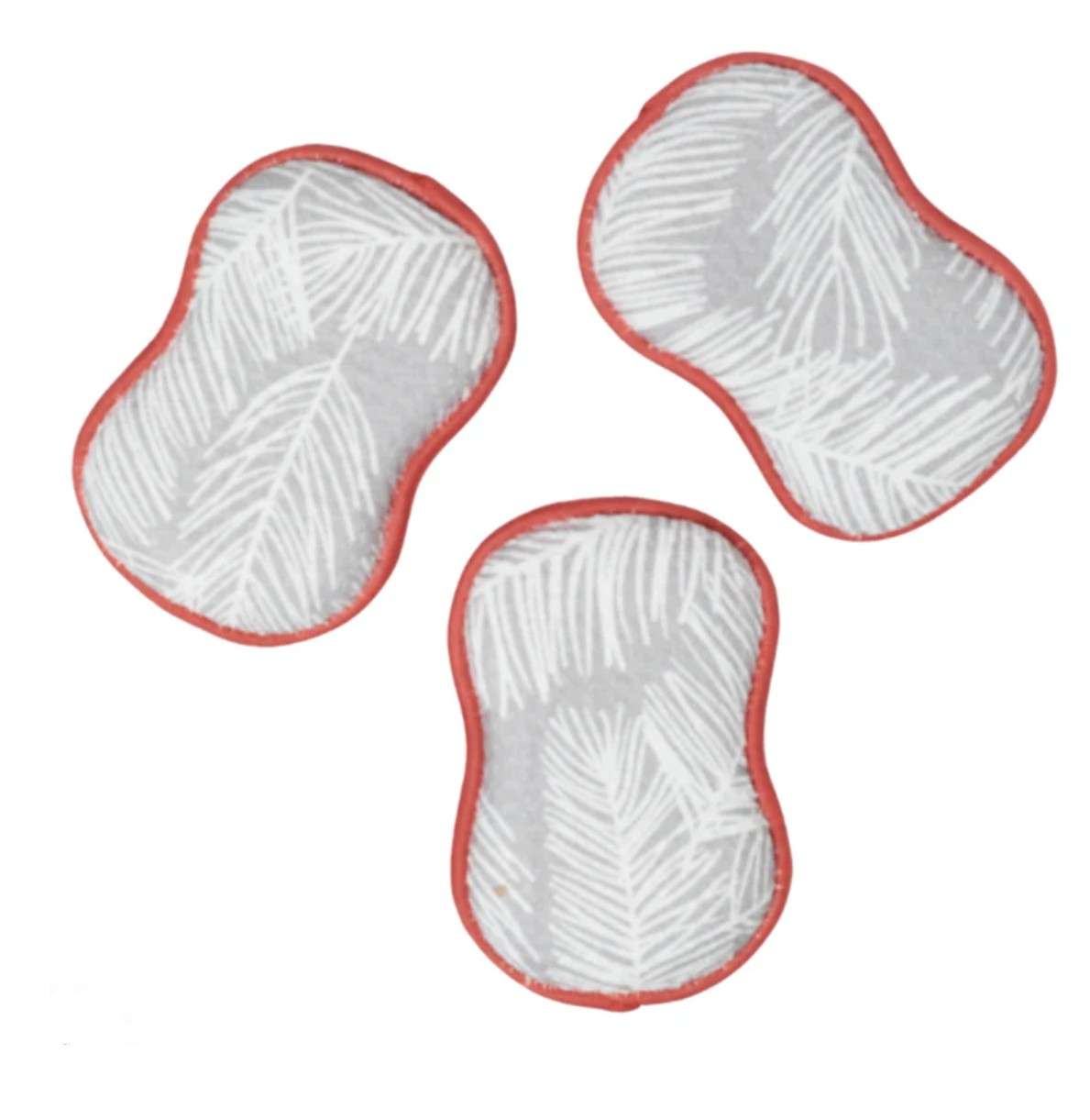 re:usable sponges - Cardinal, Silver, KN, Set of 3